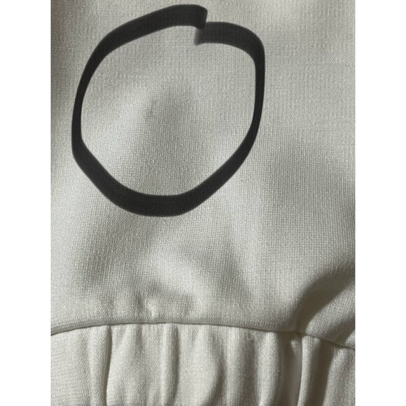 Cupio Knit Bomber Jacket Black White Size M Medium Full Zip Women's (READ) - Picture 8 of 8